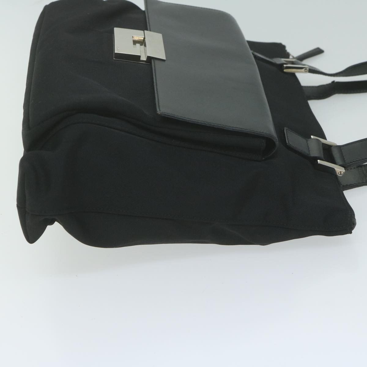 Gucci -- Black Synthetic Shoulder Bag (Pre-Owned) Size ONE SIZE - 11 Thumbnail