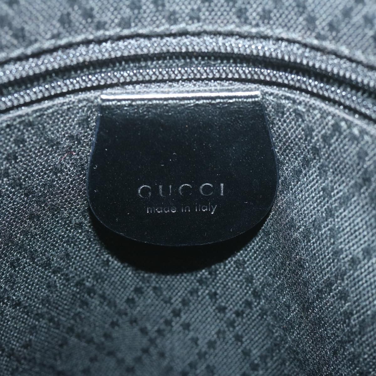 Gucci -- Black Synthetic Shoulder Bag (Pre-Owned) Size ONE SIZE - 8 Thumbnail
