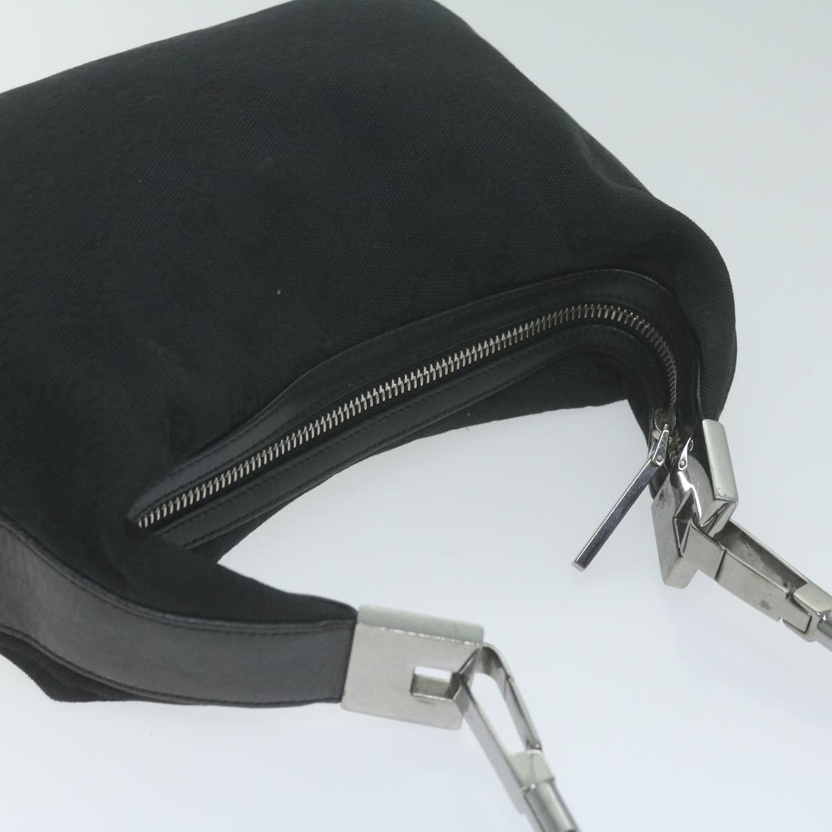 Gucci Gg Canvas Black Canvas Shoulder Bag (Pre-Owned) Size ONE SIZE - 4 Thumbnail