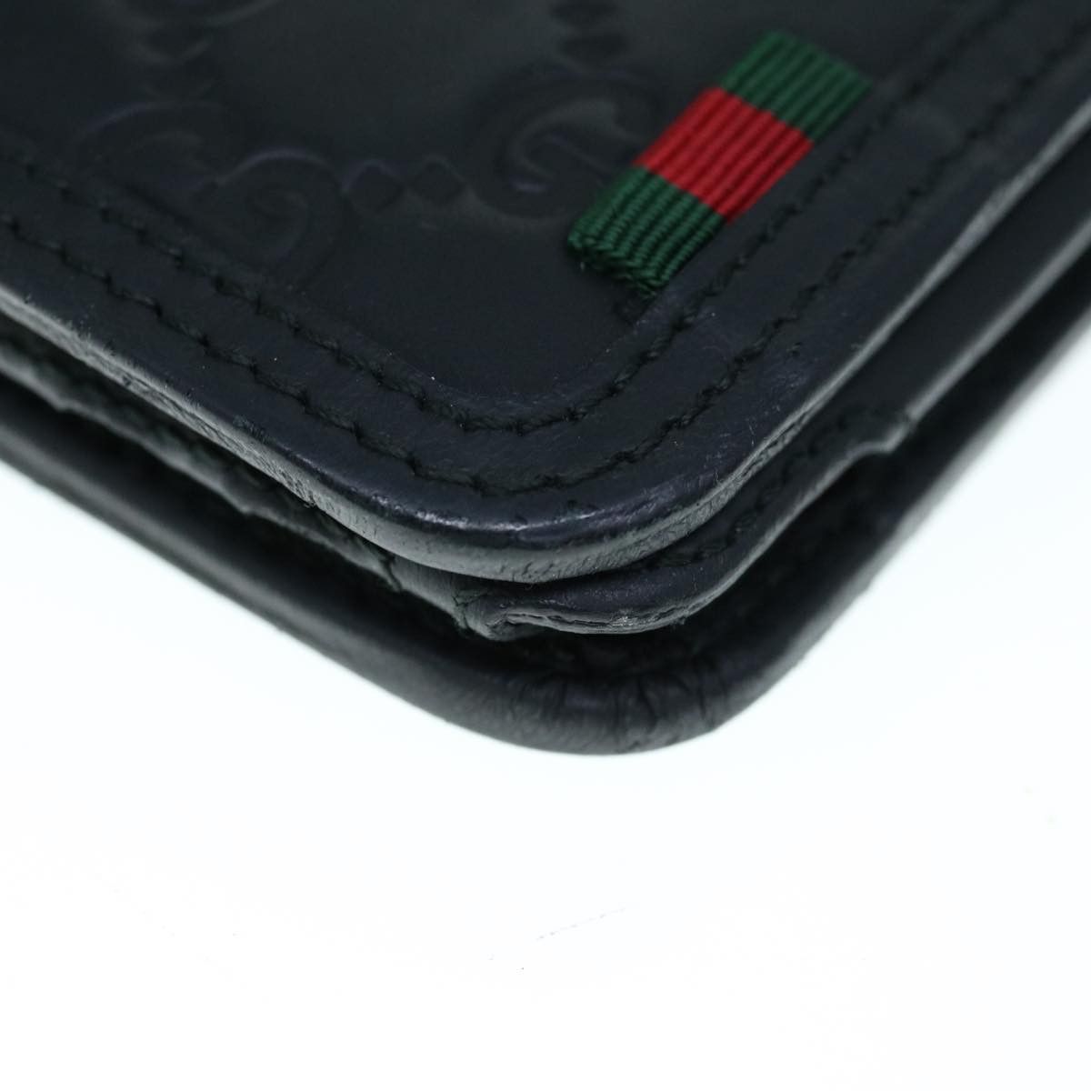 Gucci ssima Black Canvas Wallet (Pre-Owned) Size ONE SIZE - 12 Thumbnail