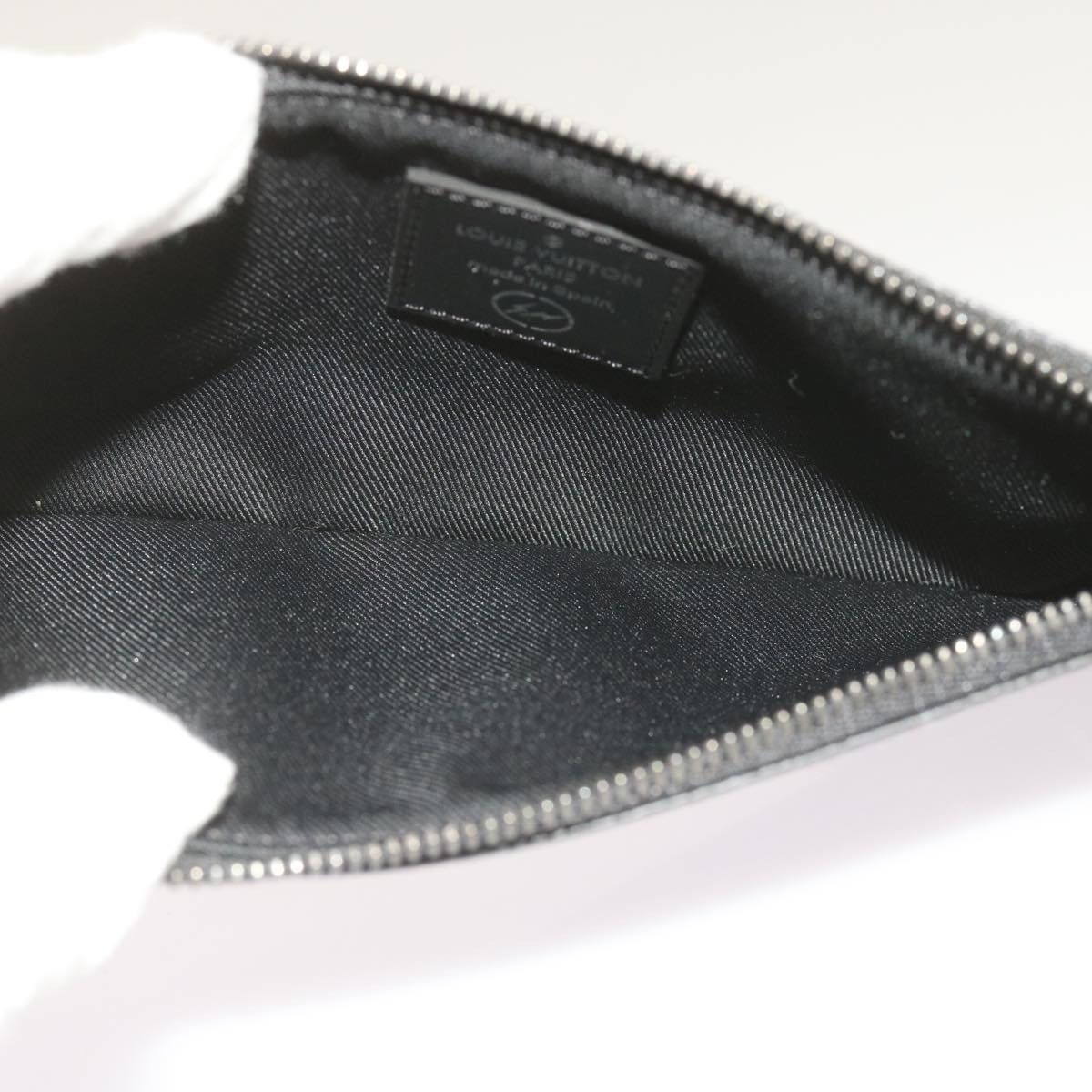 Louis Vuitton Pochette Clés Black Canvas Clutch Bag (Pre-Owned) Size ONE SIZE - 6 Thumbnail