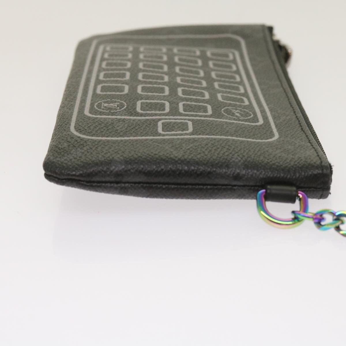 Louis Vuitton Pochette Clés Black Canvas Clutch Bag (Pre-Owned) Size ONE SIZE - 5 Thumbnail