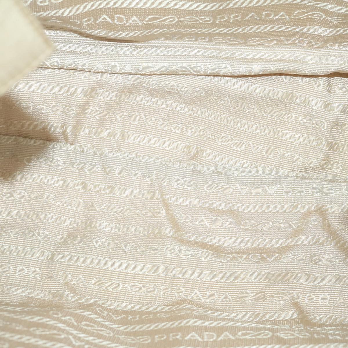 Prada Tessuto Beige Synthetic Tote Bag (Pre-Owned) Size ONE SIZE - 5 Thumbnail