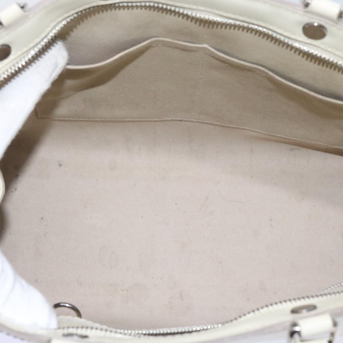Louis Vuitton Blair White Leather Handbag (Pre-Owned) Size ONE SIZE - 5 Thumbnail