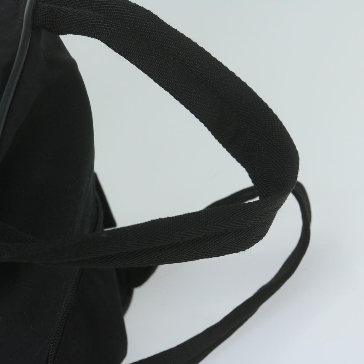 Prada Black Synthetic Handbag (Pre-Owned) Size ONE SIZE - 12 Thumbnail