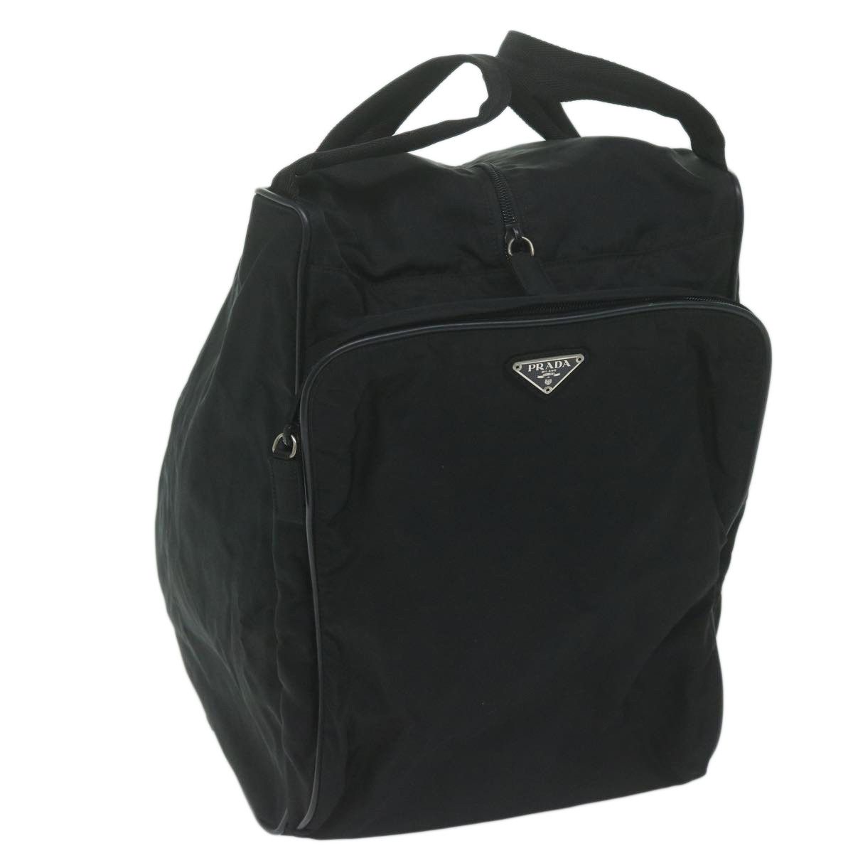 Prada Black Synthetic Handbag (Pre-Owned) Size ONE SIZE - 9 Thumbnail