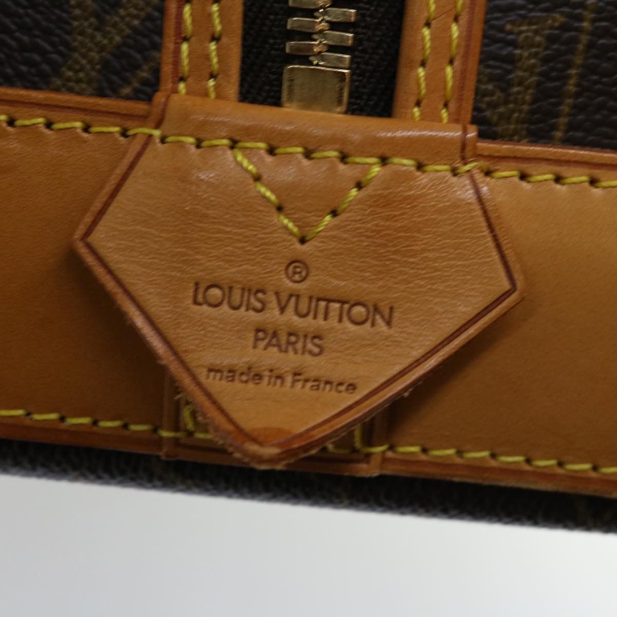 Louis Vuitton Alma Brown Canvas Travel Bag (Pre-Owned) Size ONE SIZE - 7 Thumbnail