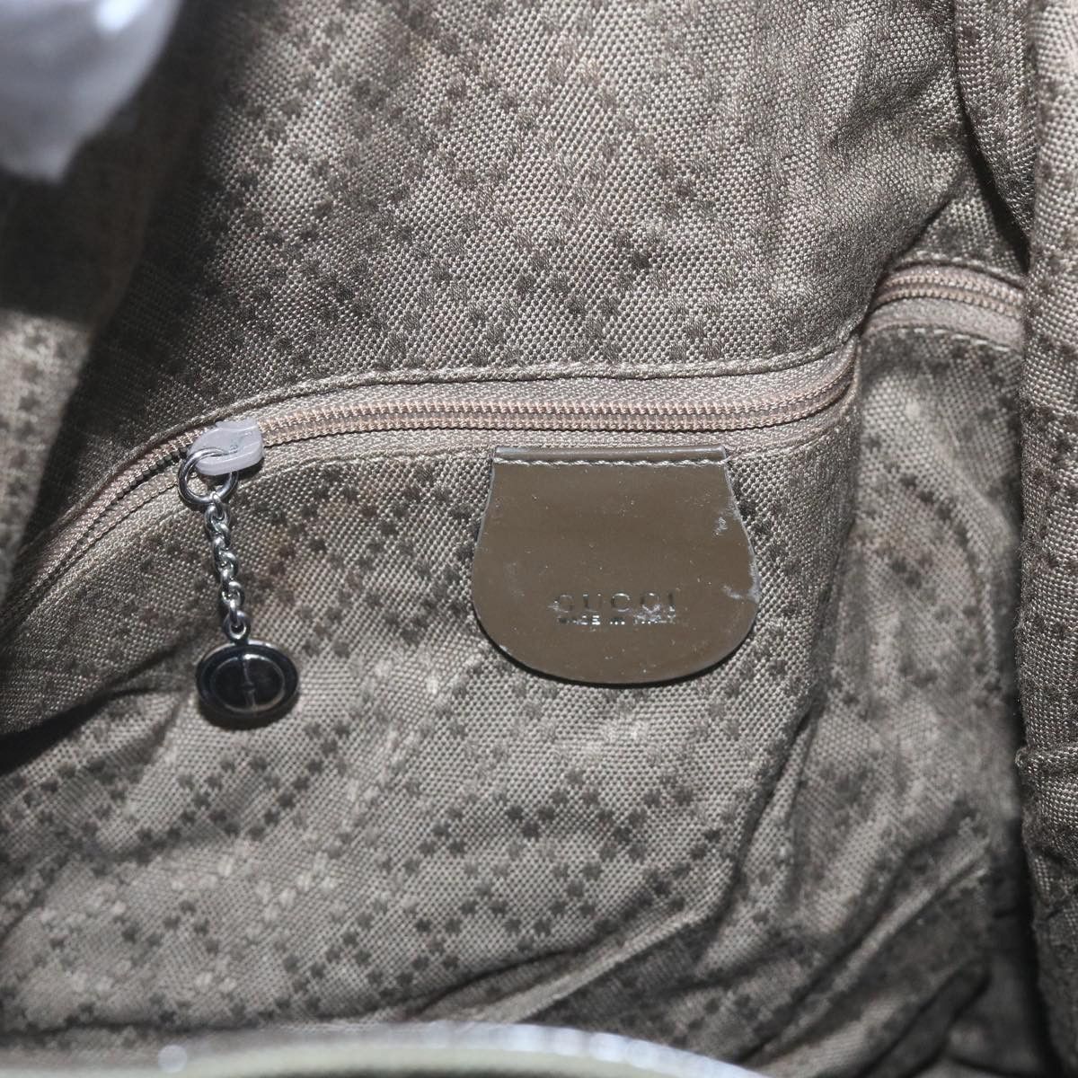 Gucci Bamboo Khaki Synthetic Shoulder Bag (Pre-Owned) Size ONE SIZE - 7 Thumbnail