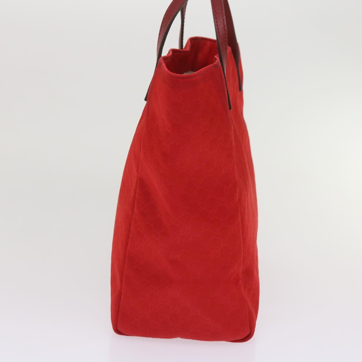 Gucci Gg Canvas Red Synthetic Tote Bag (Pre-Owned) Size ONE SIZE - 11 Thumbnail