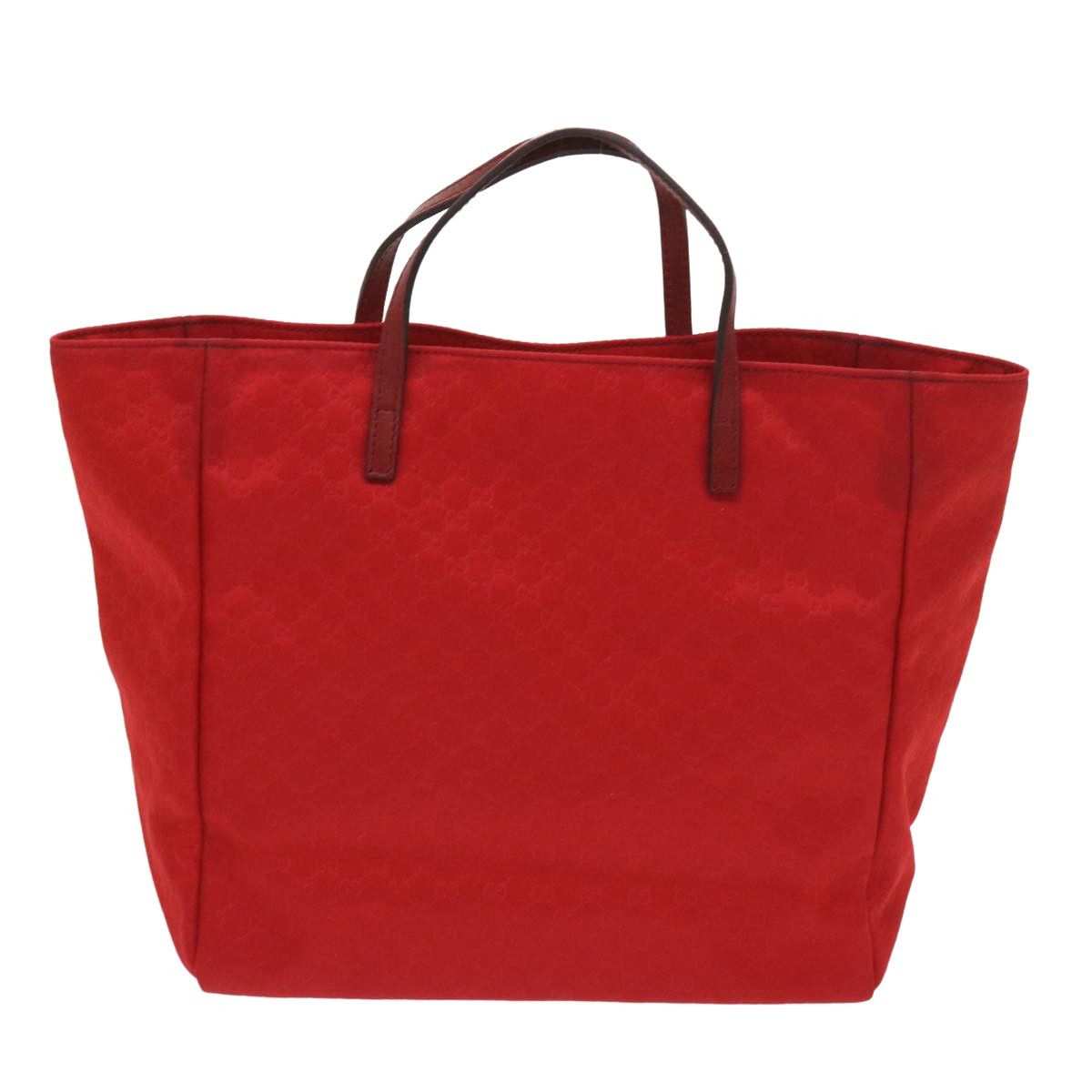 Gucci Gg Canvas Red Synthetic Tote Bag (Pre-Owned) Size ONE SIZE - 2 Thumbnail