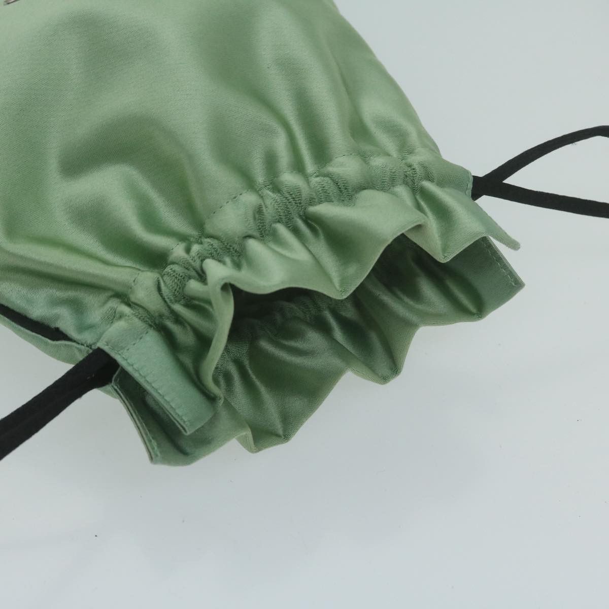 Prada Green Synthetic Clutch Bag (Pre-Owned) Size ONE SIZE - 4 Thumbnail