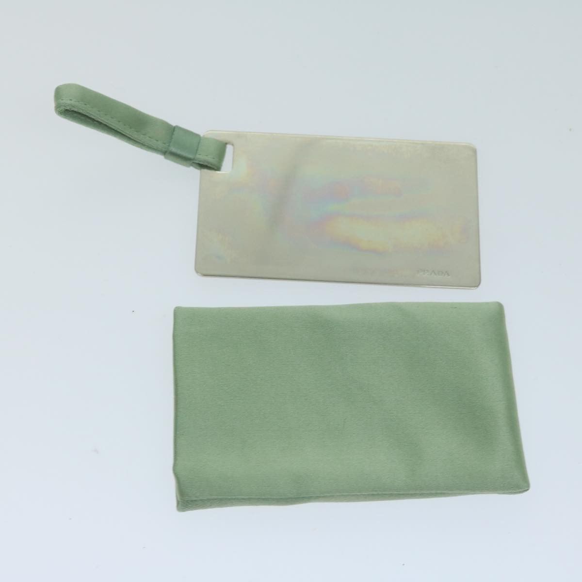 Prada Green Synthetic Clutch Bag (Pre-Owned) Size ONE SIZE - 8 Thumbnail