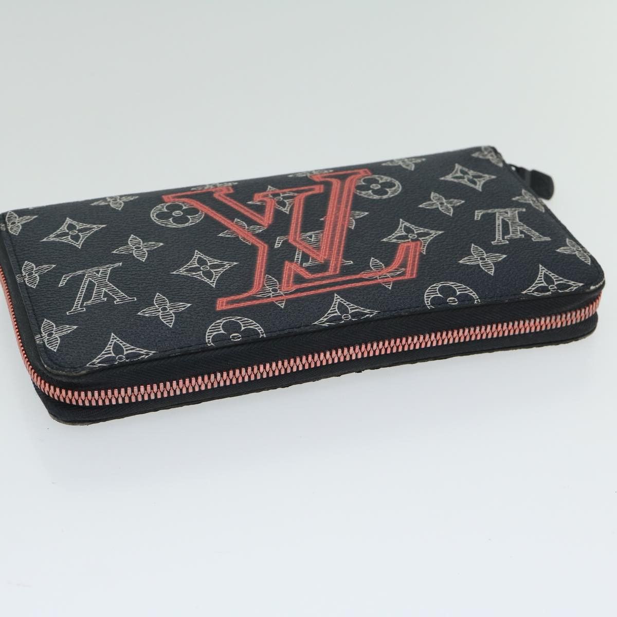 Louis Vuitton Zippy Organizer Black Canvas Wallet (Pre-Owned) Size ONE SIZE - 4 Thumbnail