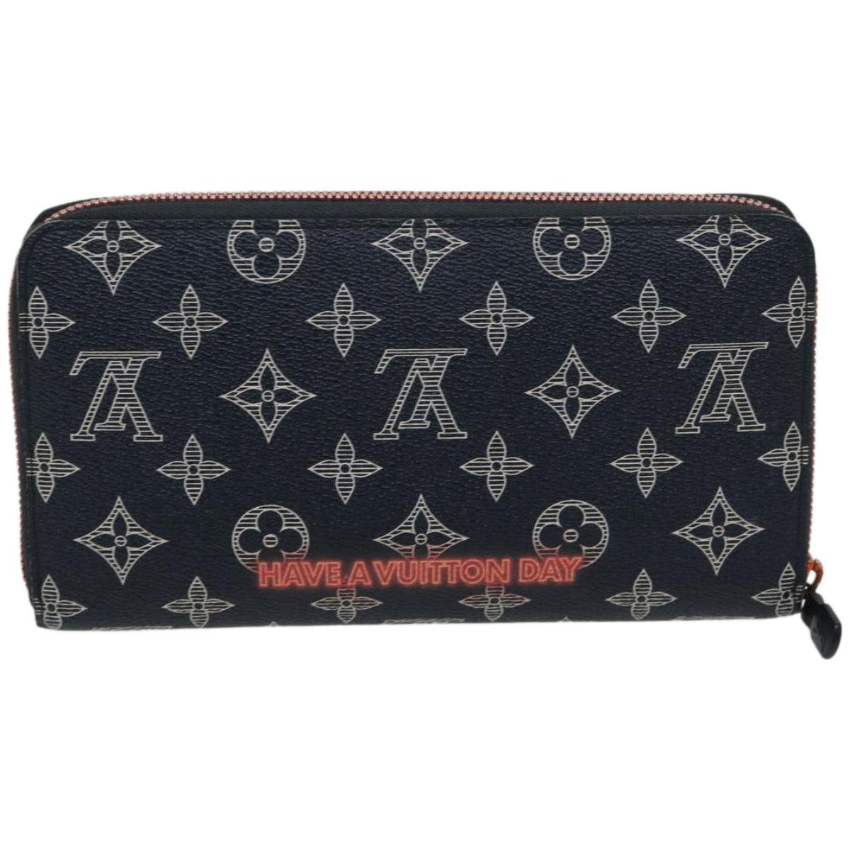 Louis Vuitton Zippy Organizer Black Canvas Wallet (Pre-Owned) Size ONE SIZE - 2 Thumbnail