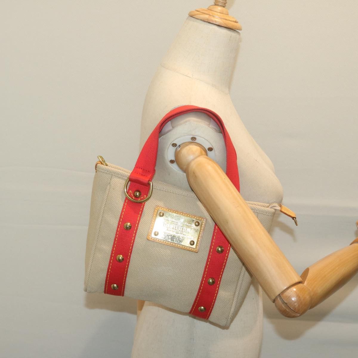 Louis Vuitton Cabas Beige Canvas Tote Bag (Pre-Owned) Size ONE SIZE - 7 Thumbnail