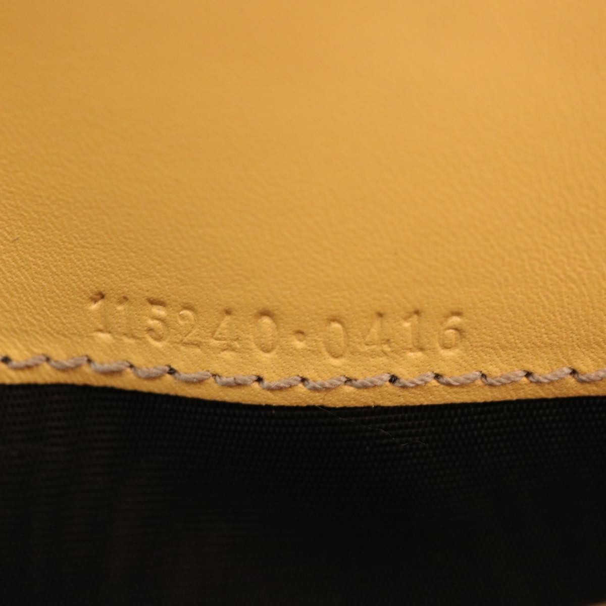 Gucci Couverture Agenda Yellow Leather Wallet (Pre-Owned) Size ONE SIZE - 7 Thumbnail
