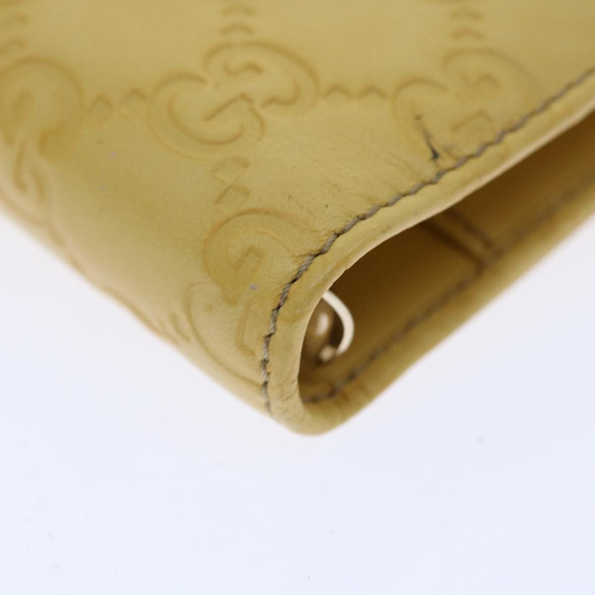 Gucci Couverture Agenda Yellow Leather Wallet (Pre-Owned) Size ONE SIZE - 12 Thumbnail