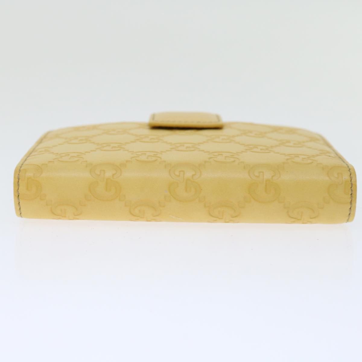 Gucci Couverture Agenda Yellow Leather Wallet (Pre-Owned) Size ONE SIZE - 4 Thumbnail