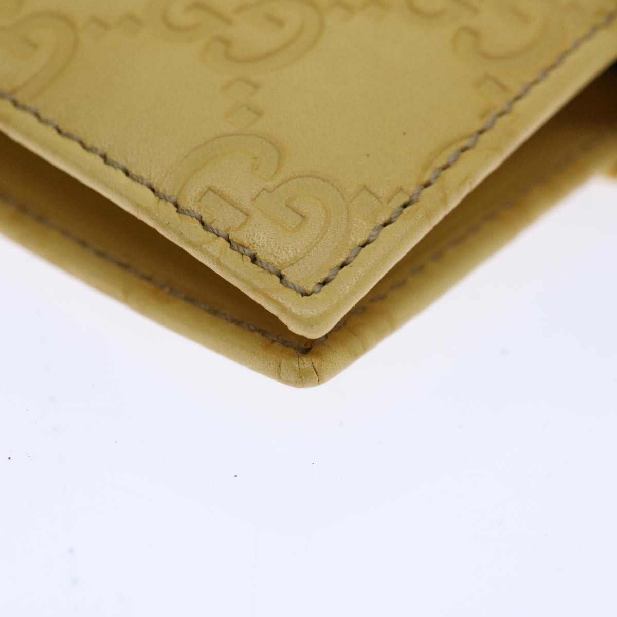 Gucci Couverture Agenda Yellow Leather Wallet (Pre-Owned) Size ONE SIZE - 13 Thumbnail