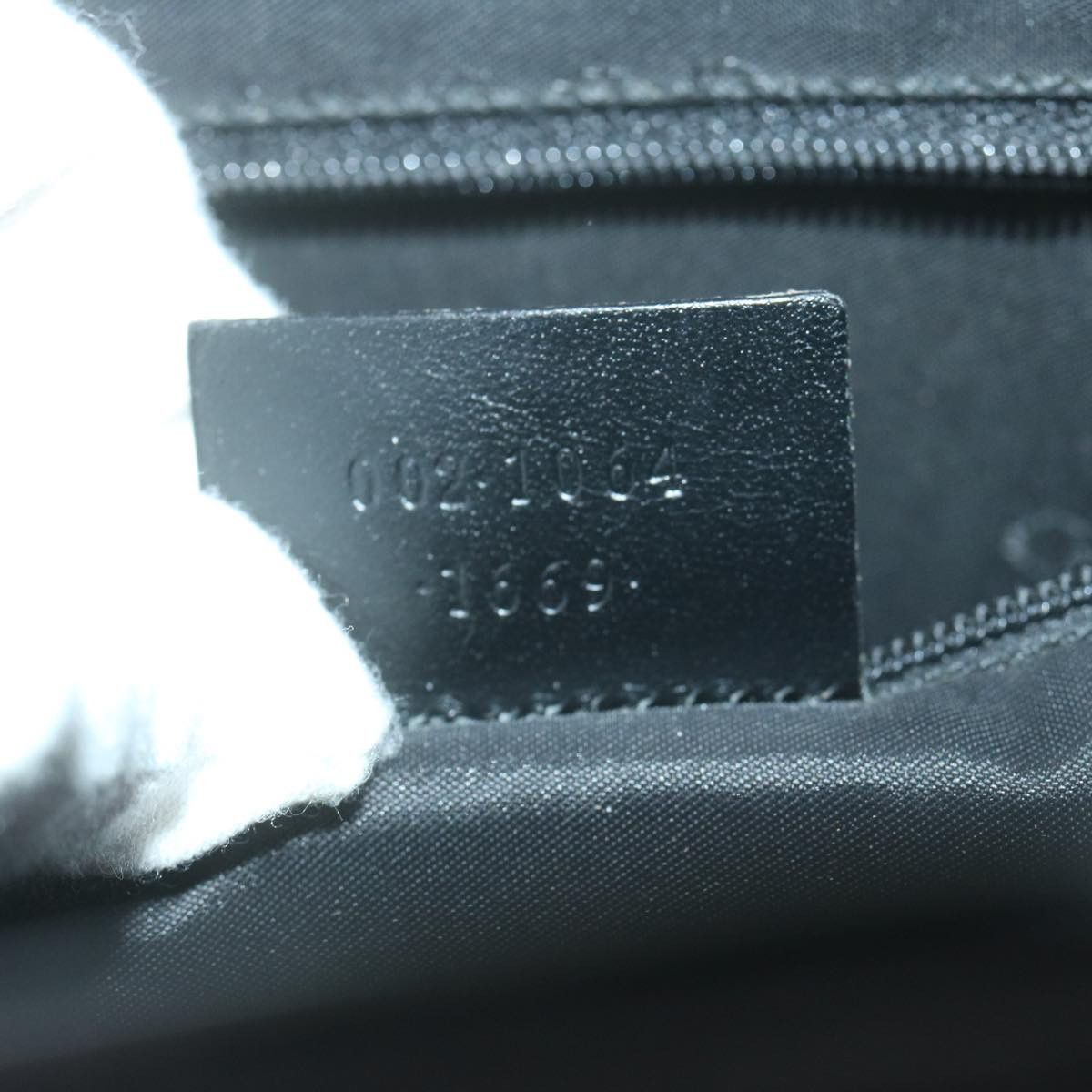 Gucci Jackie Black Canvas Handbag (Pre-Owned) Size ONE SIZE - 6 Thumbnail
