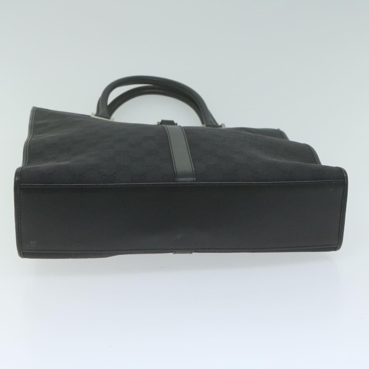 Gucci Jackie Black Canvas Handbag (Pre-Owned) Size ONE SIZE - 3 Thumbnail