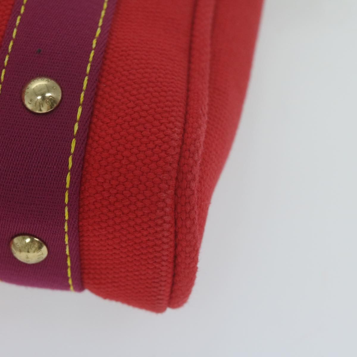 Louis Vuitton Cabas Red Canvas Tote Bag (Pre-Owned) Size ONE SIZE - 13 Thumbnail