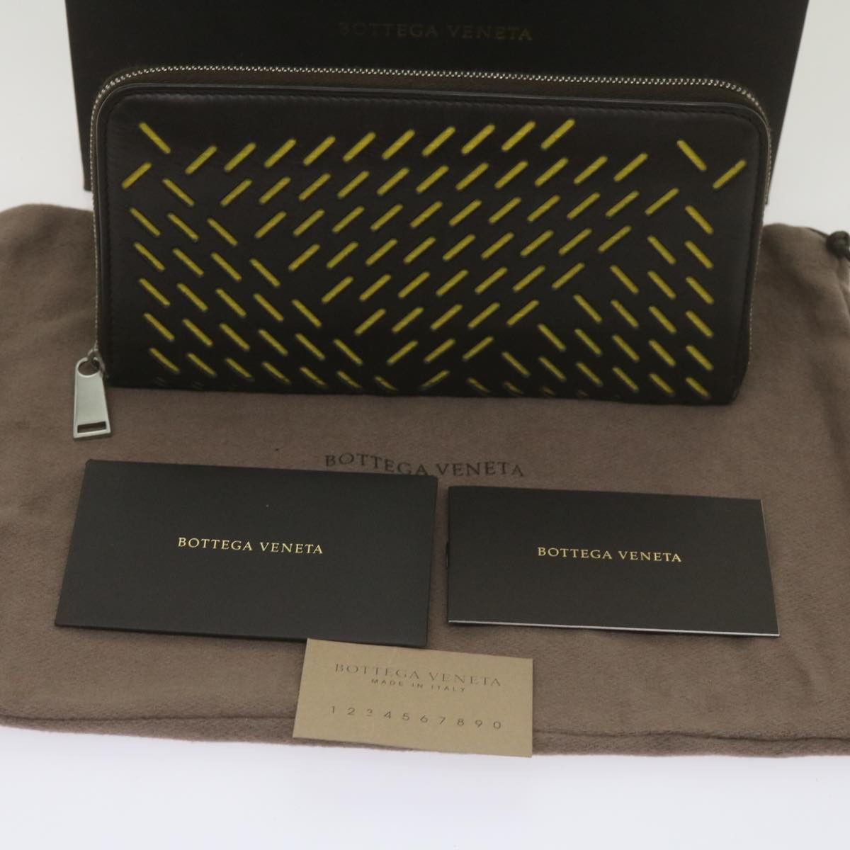 Bottega Veneta Green Leather Wallet (Pre-Owned) Size ONE SIZE - 8 Thumbnail
