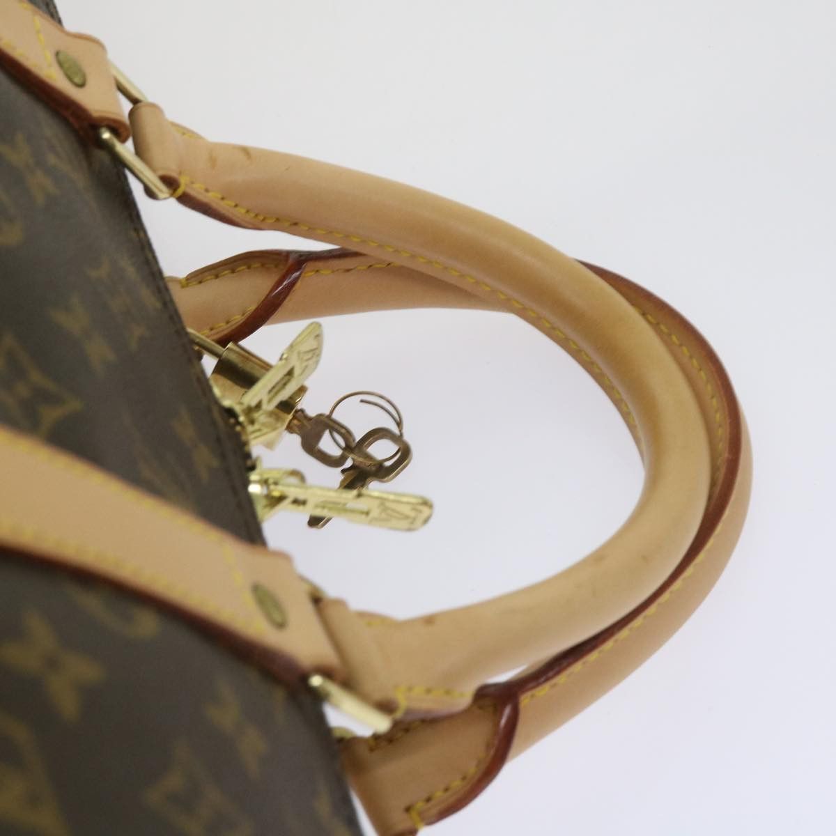 Louis Vuitton Keepall 50 Brown Canvas Travel Bag (Pre-Owned) Size ONE SIZE - 12 Thumbnail