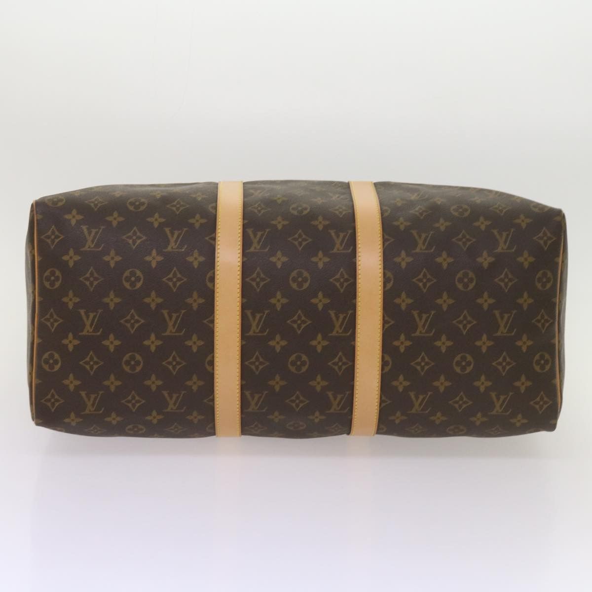 Louis Vuitton Keepall 50 Brown Canvas Travel Bag (Pre-Owned) Size ONE SIZE - 3 Thumbnail