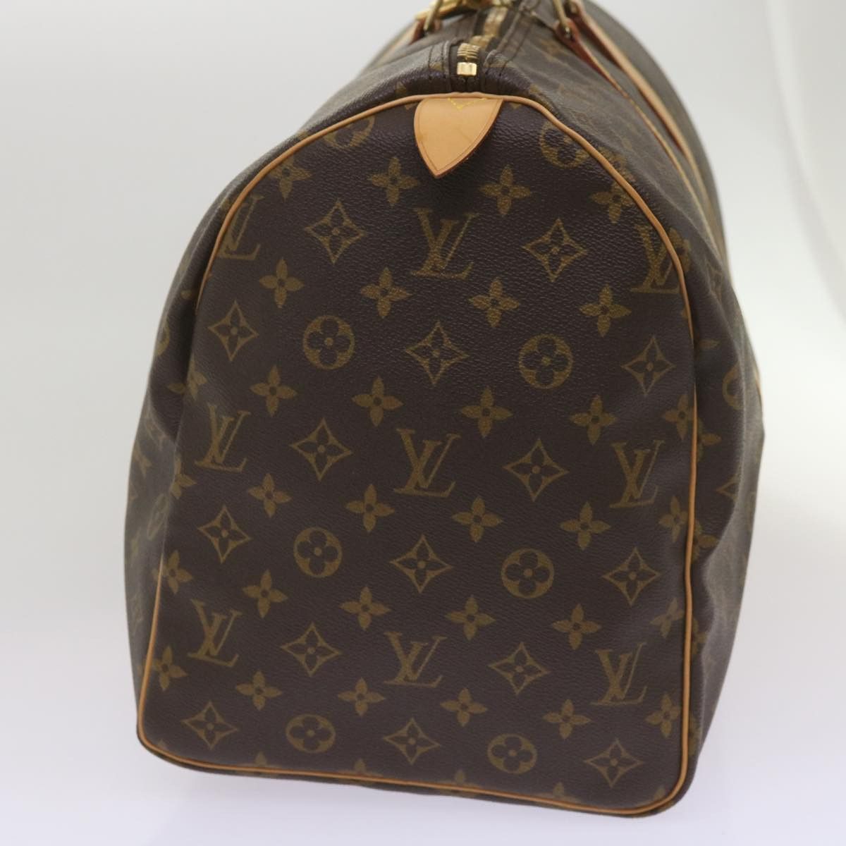 Louis Vuitton Keepall 50 Brown Canvas Travel Bag (Pre-Owned) Size ONE SIZE - 9 Thumbnail