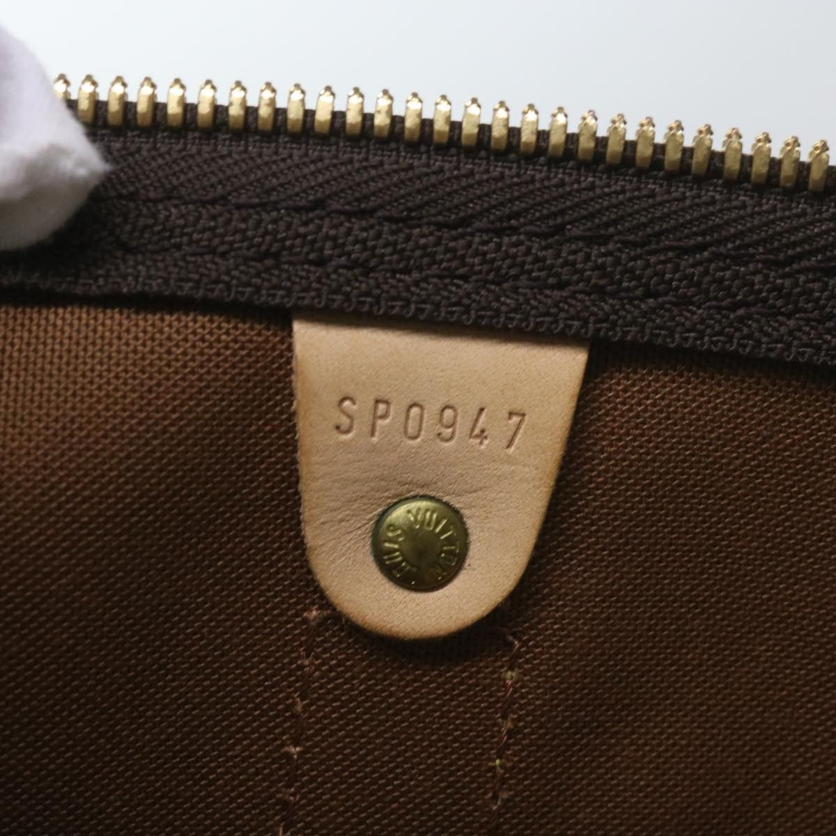 Louis Vuitton Keepall 50 Brown Canvas Travel Bag (Pre-Owned) Size ONE SIZE - 6 Thumbnail