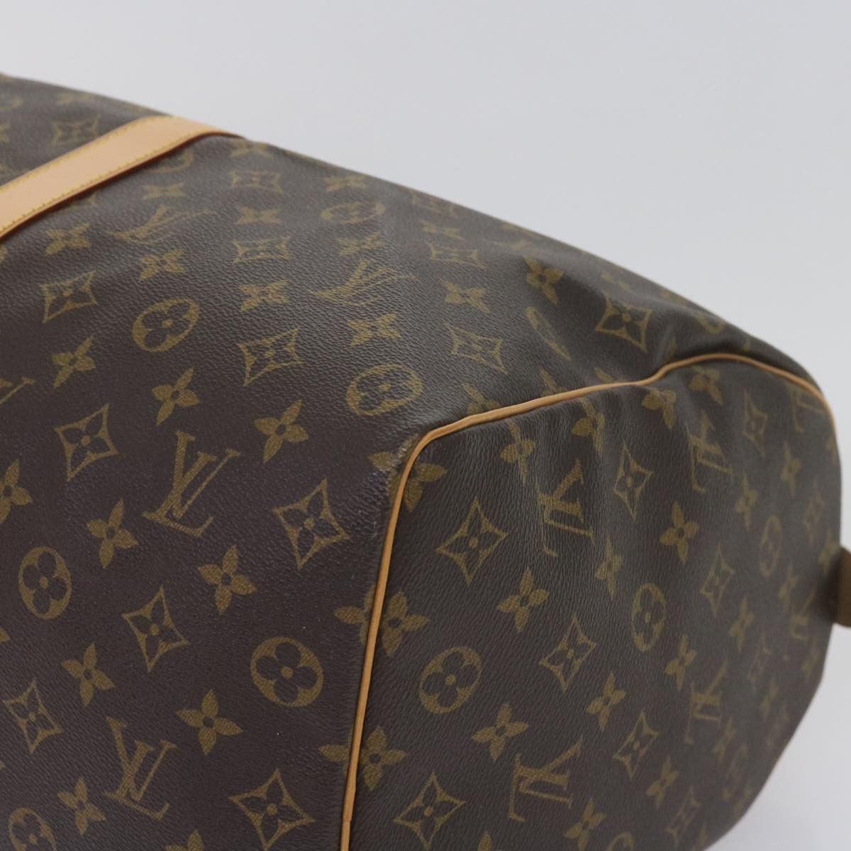 Louis Vuitton Keepall 50 Brown Canvas Travel Bag (Pre-Owned) Size ONE SIZE - 13 Thumbnail