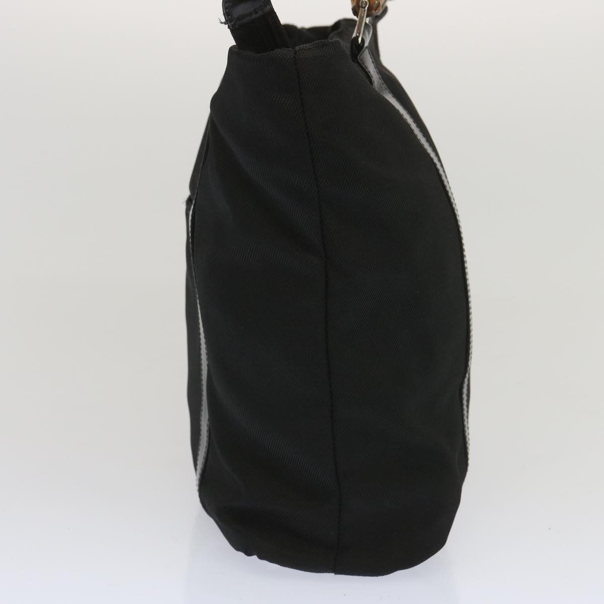 Gucci Bamboo Black Synthetic Handbag (Pre-Owned) Size ONE SIZE - 10 Thumbnail