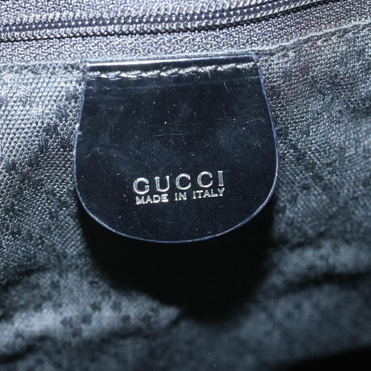 Gucci Bamboo Black Synthetic Handbag (Pre-Owned) Size ONE SIZE - 8 Thumbnail