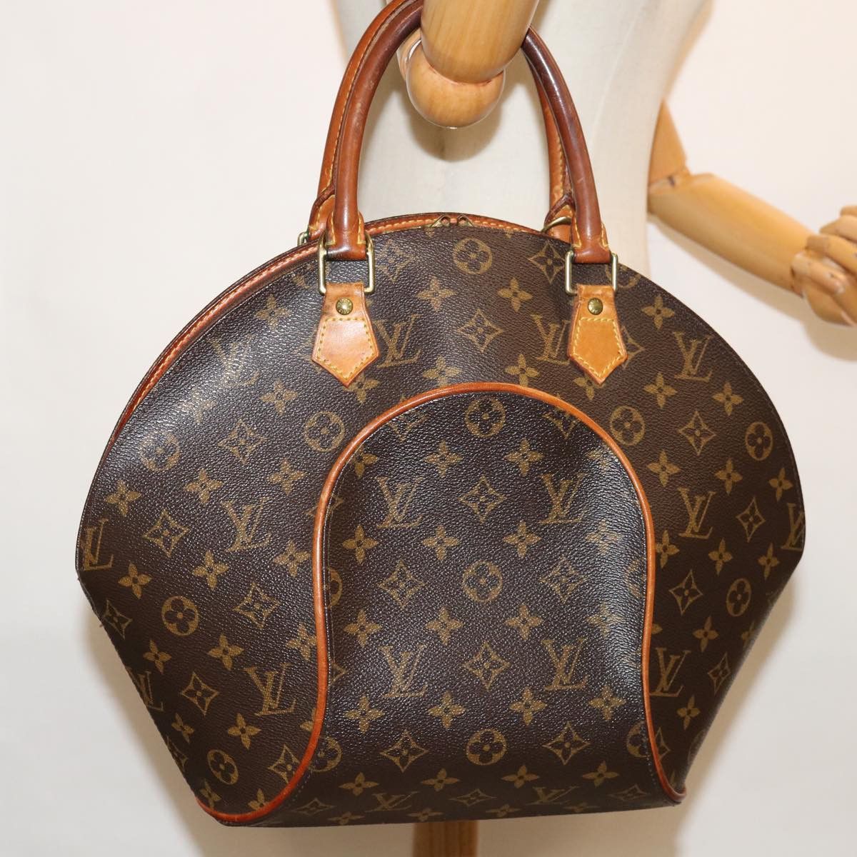 Louis Vuitton Ellipse Brown Canvas Handbag (Pre-Owned) Size ONE SIZE - 8 Thumbnail