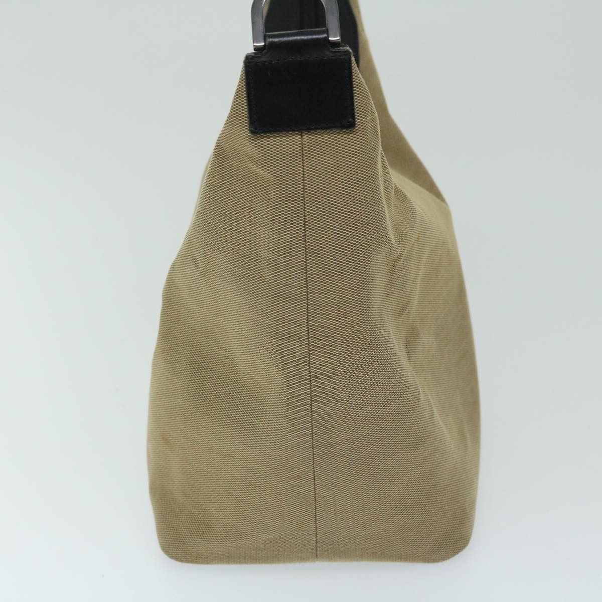 Gucci Bamboo Beige Canvas Shoulder Bag (Pre-Owned) Size ONE SIZE - 4 Thumbnail