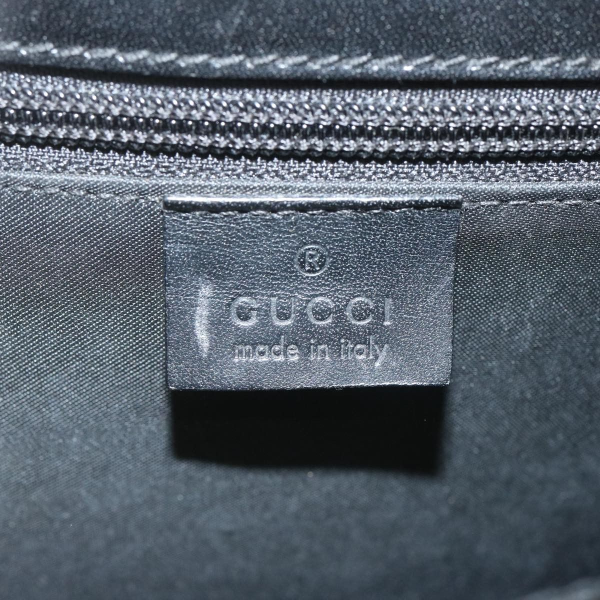 Gucci -- Black Canvas Clutch Bag (Pre-Owned) Size ONE SIZE - 7 Thumbnail
