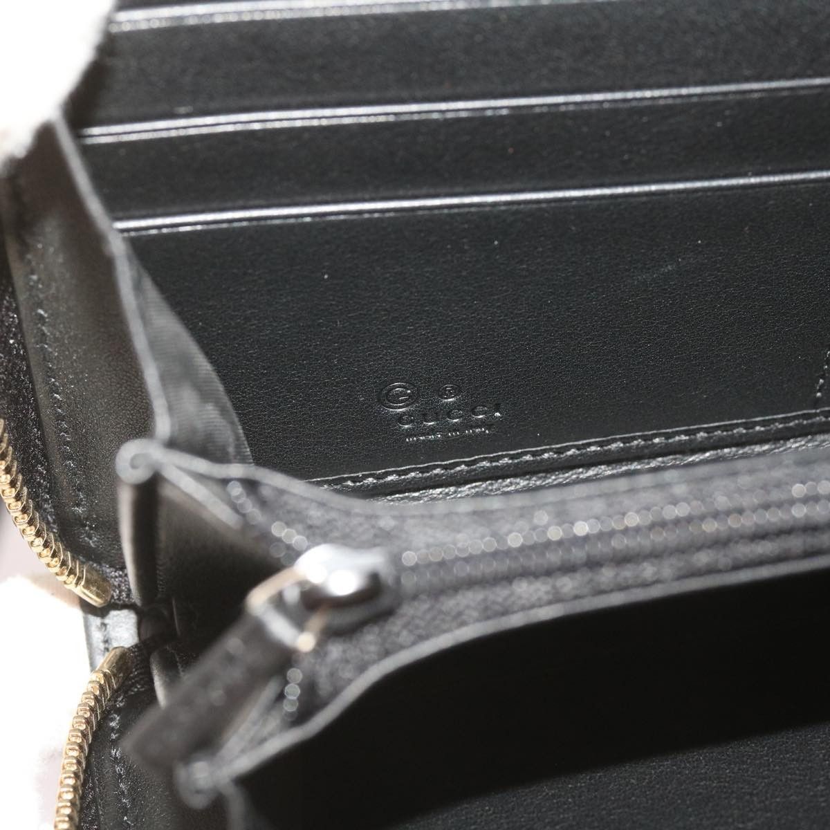 Gucci ssima Black Leather Wallet (Pre-Owned) Size ONE SIZE - 8 Thumbnail