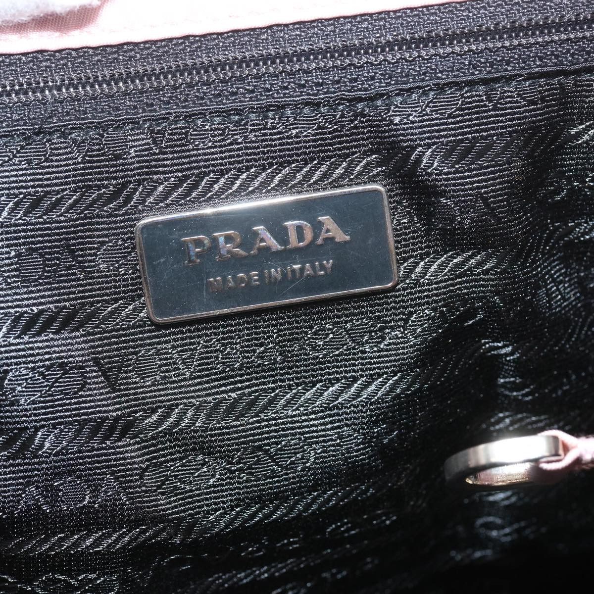 Prada Nappa Antique Pink Synthetic Handbag (Pre-Owned) Size ONE SIZE - 7 Thumbnail
