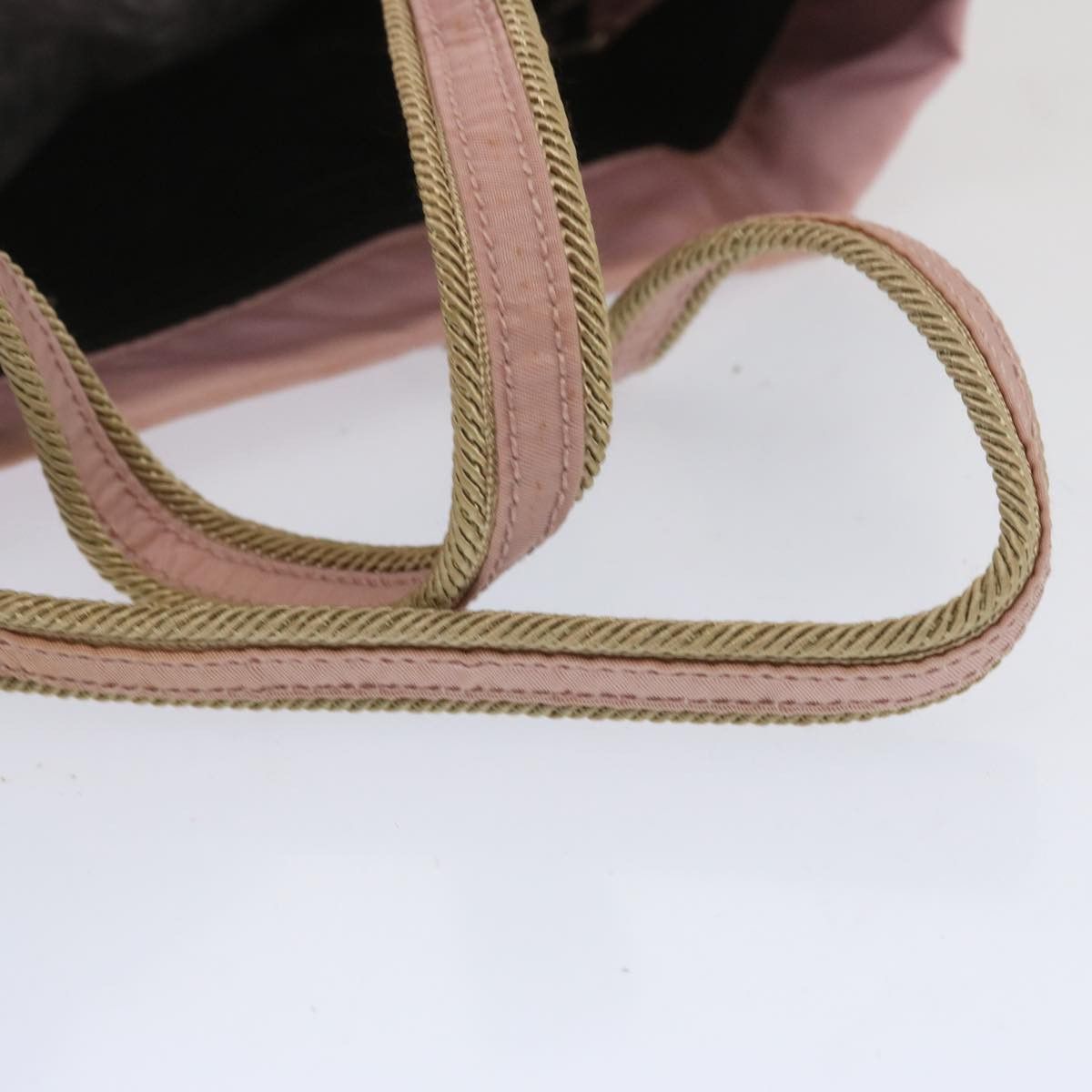 Prada Nappa Antique Pink Synthetic Handbag (Pre-Owned) Size ONE SIZE - 12 Thumbnail