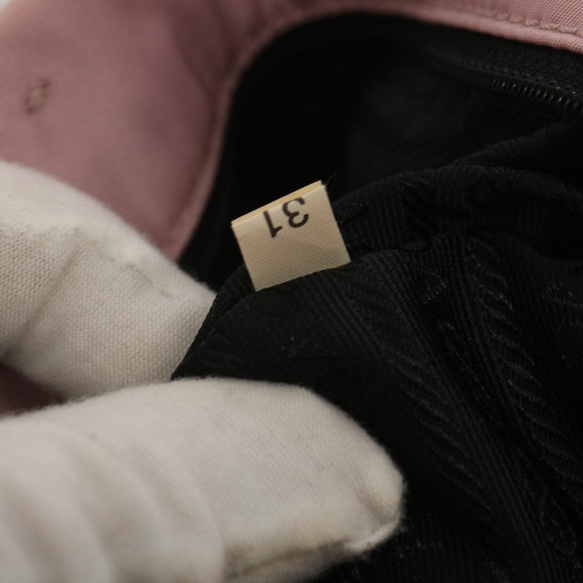 Prada Nappa Antique Pink Synthetic Handbag (Pre-Owned) Size ONE SIZE - 6 Thumbnail