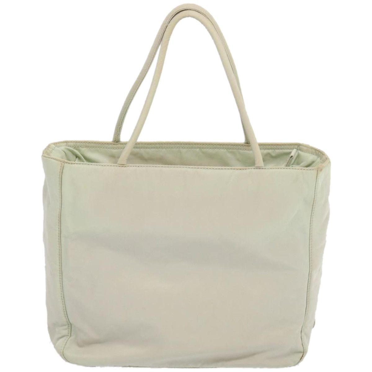 Prada Tessuto White Synthetic Handbag (Pre-Owned) Size ONE SIZE - 2 Thumbnail