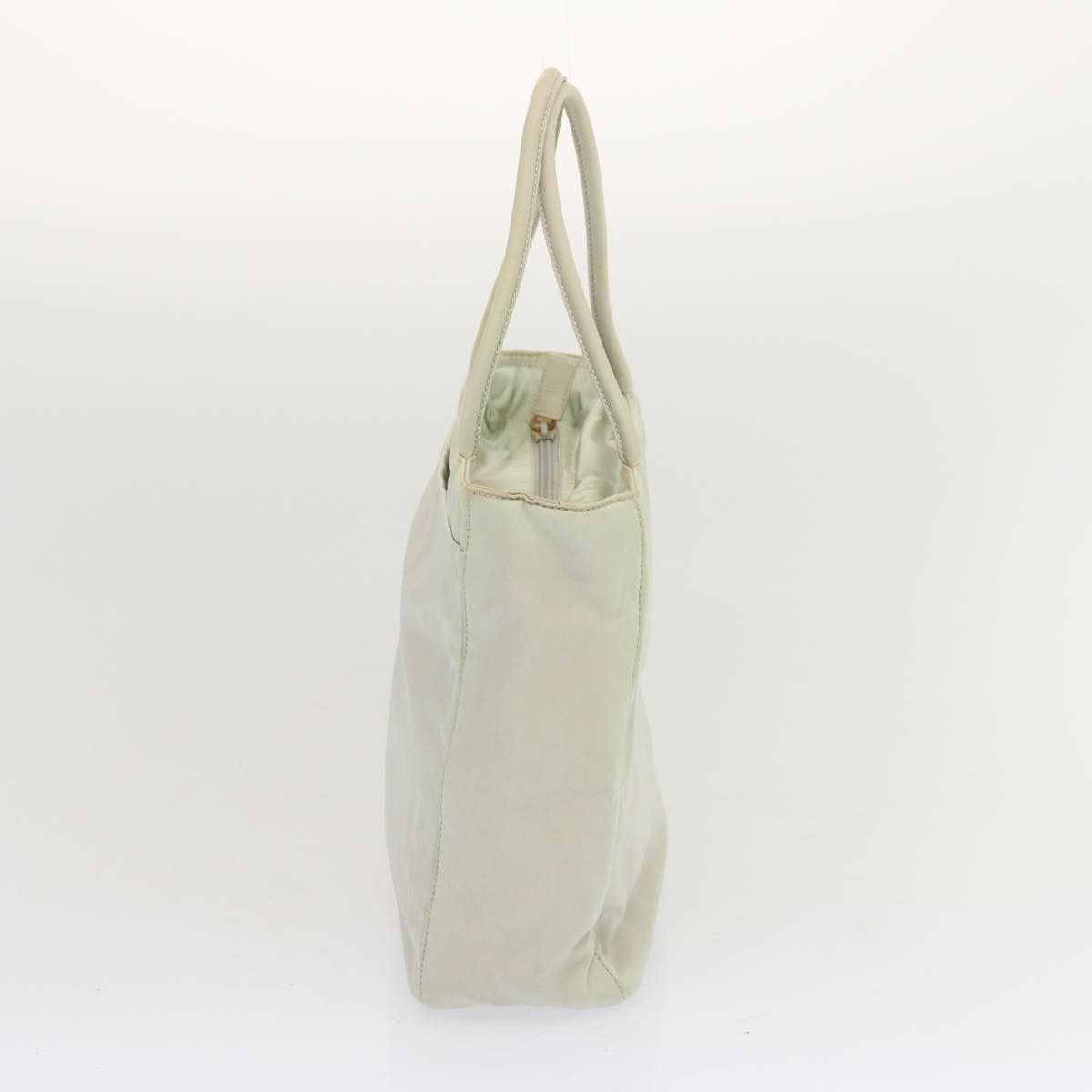 Prada Tessuto White Synthetic Handbag (Pre-Owned) Size ONE SIZE - 4 Thumbnail