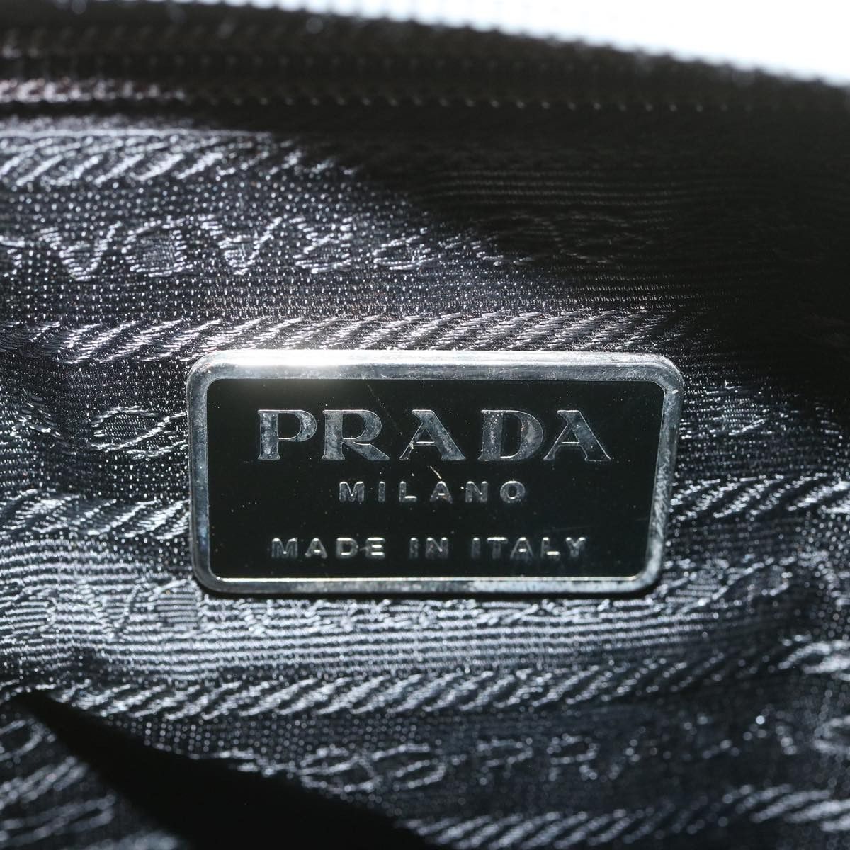 Prada Tessuto White Synthetic Handbag (Pre-Owned) Size ONE SIZE - 8 Thumbnail