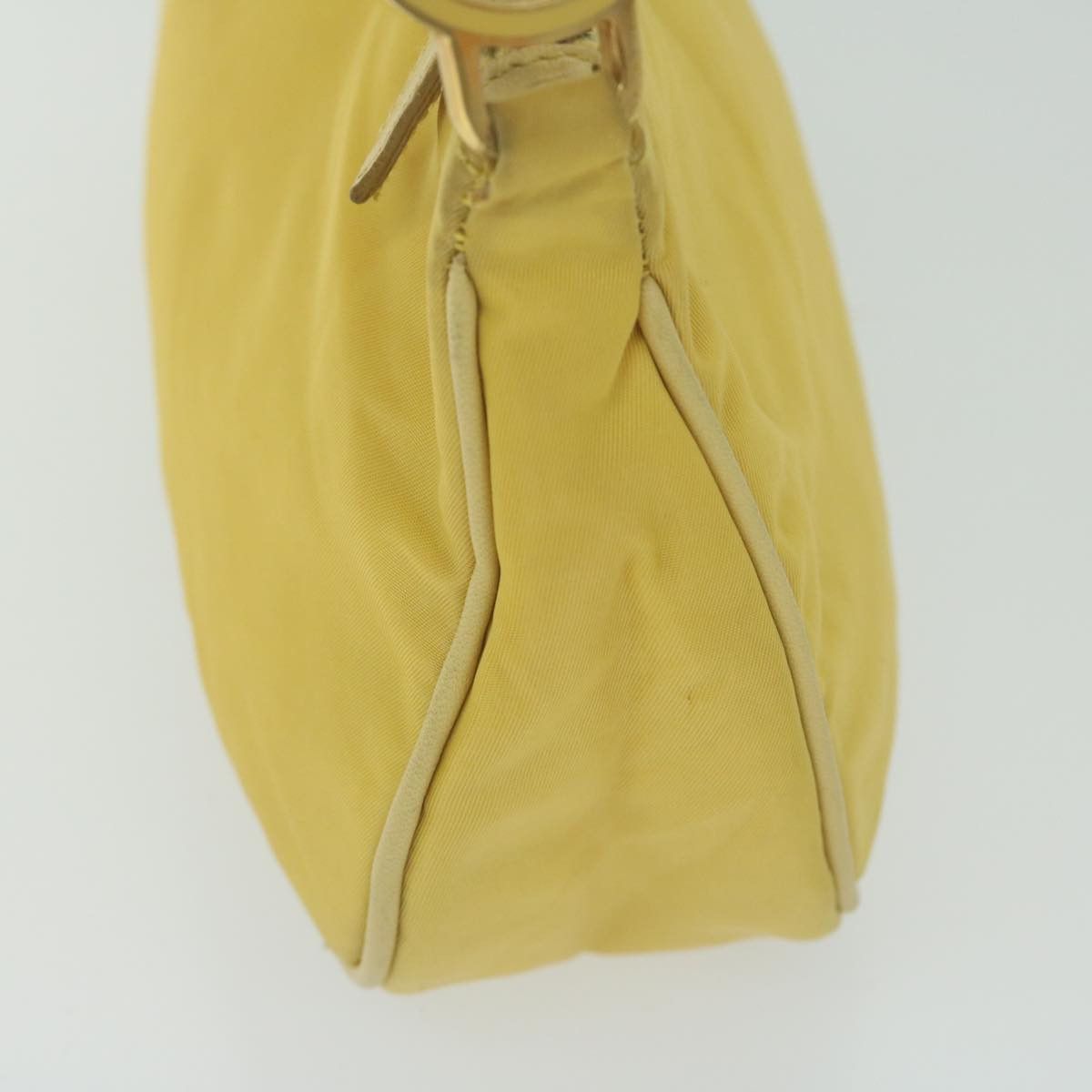 Prada Tessuto Yellow Synthetic Shoulder Bag (Pre-Owned) Size ONE SIZE - 9 Thumbnail