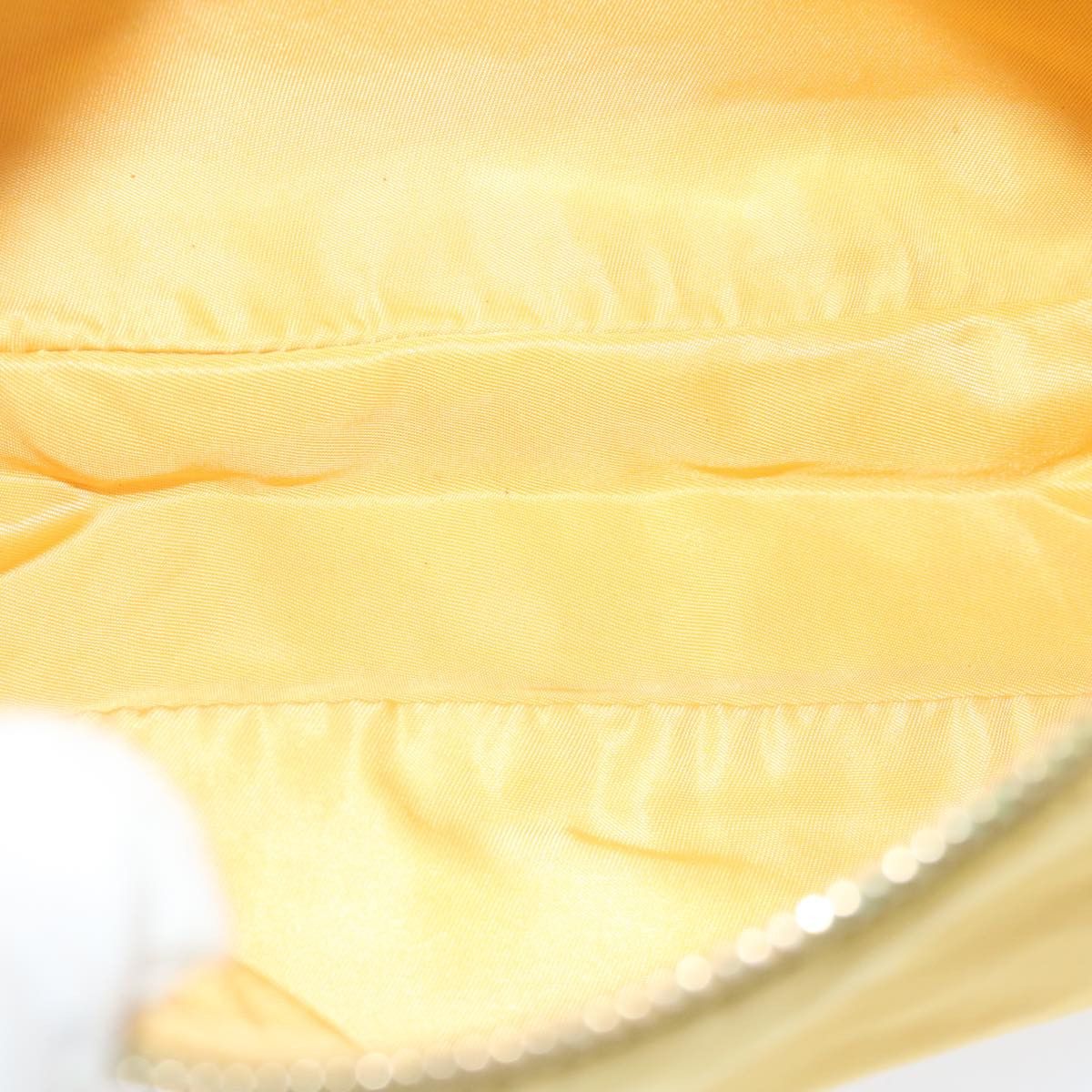 Prada Tessuto Yellow Synthetic Shoulder Bag (Pre-Owned) Size ONE SIZE - 5 Thumbnail