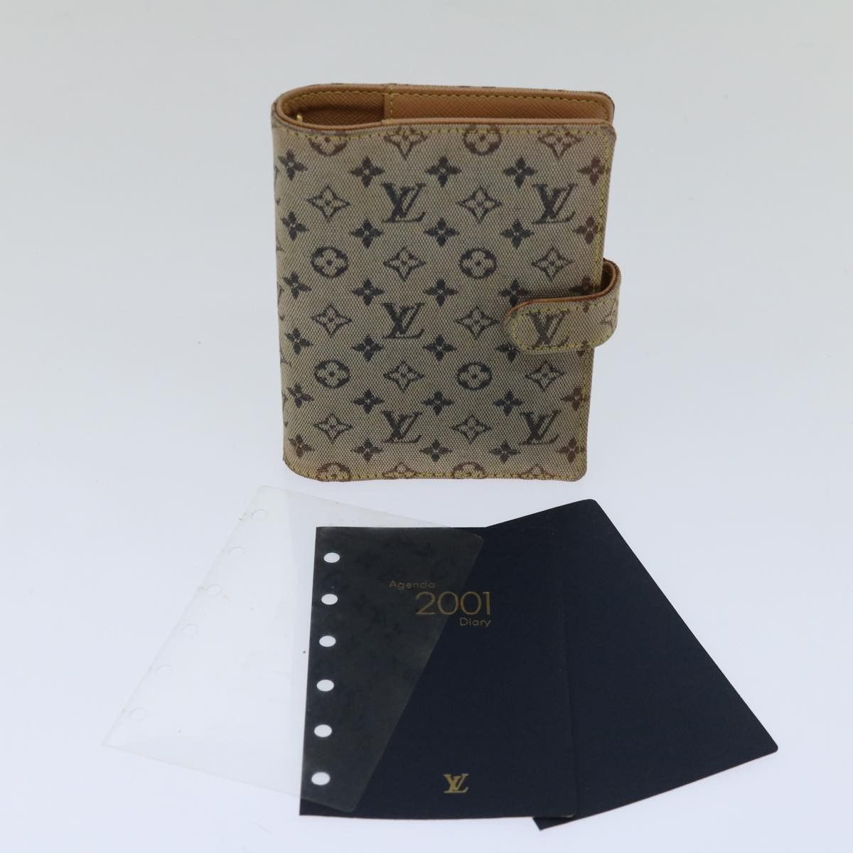 Louis Vuitton Agenda Pm Blue Canvas Wallet (Pre-Owned) Size ONE SIZE - 8 Thumbnail