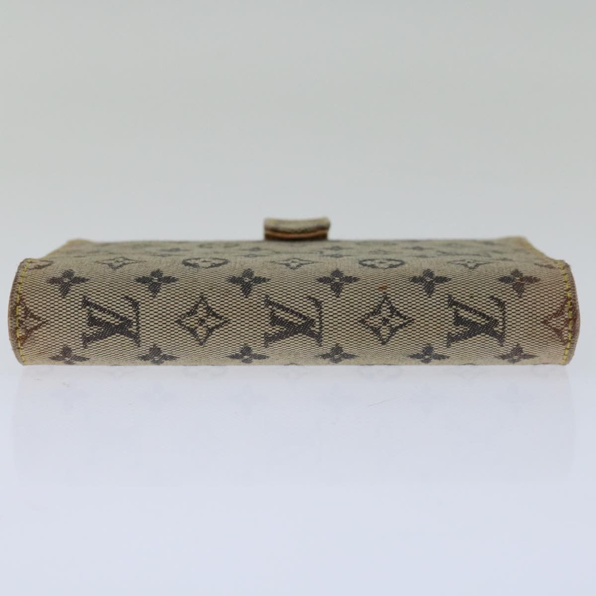 Louis Vuitton Agenda Pm Blue Canvas Wallet (Pre-Owned) Size ONE SIZE - 3 Thumbnail