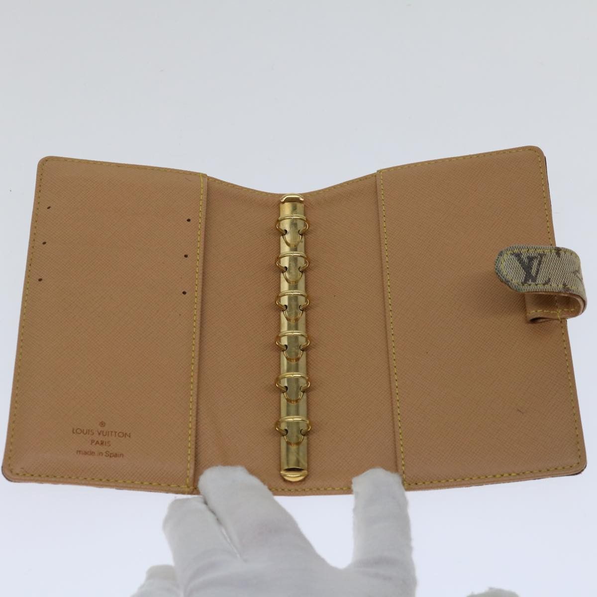 Louis Vuitton Agenda Pm Blue Canvas Wallet (Pre-Owned) Size ONE SIZE - 5 Thumbnail