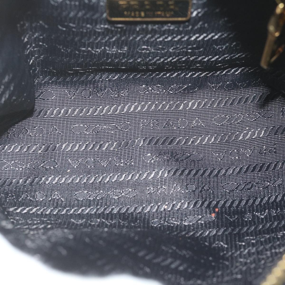Prada Tessuto Black Synthetic Clutch Bag (Pre-Owned) Size ONE SIZE - 5 Thumbnail
